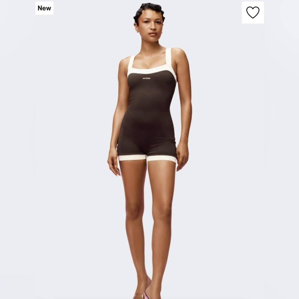 Brand new Ivy Park 60s Unitard. SOLD OUT.